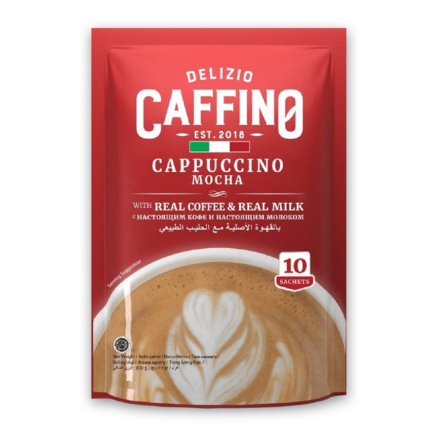 Delizio Caffino Cappuccino Mocha 10x 20g