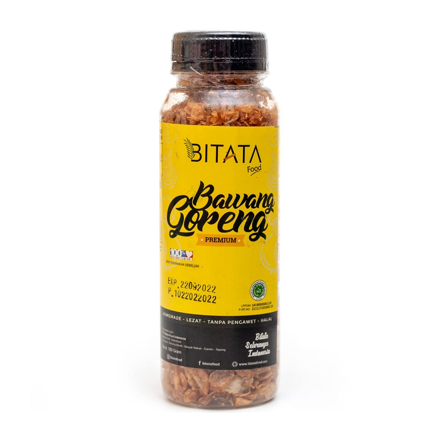 Bitata Food Bawang Goreng Premium 100 gr